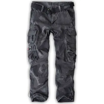Pánské kalhoty Thor Steinar Ken III. camo Kapsáče Tmavě šedé 3XL/34