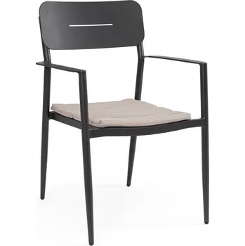 BIZZOTTO Zahradní židle NEBULA antracit 0663775