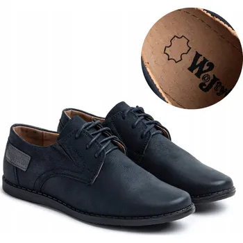 Pánské polobotky Společenské polobotky s koženou stélkou, boty k prvnímu svatému přijímání Wojtyłko, velikost 27