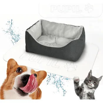 Pelíšek pro psa OCHRANNÁ PODLOŽKA POD PELÍŠEK PRO PSA KOČKU VODĚODOLNÁ 50x68cm S JMÉNEM