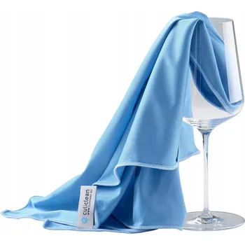 Utěrka Hadříky na leštění skla s vysokým leskem Premium Křišťál Sada 2 ks