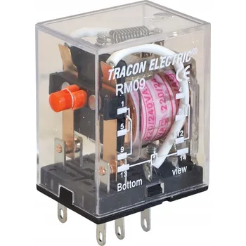 Relé Miniaturní relé RM09 2P 110V AC Tracon