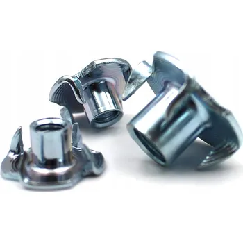 Matice Vrážecí matice s drápky M4, zinkované DIN1624 - 100 ks