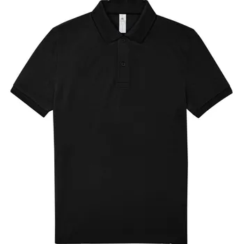 B&C Polokošile B&C My Polo 180, krátký rukáv COT01U42400213-black 3XL Černá