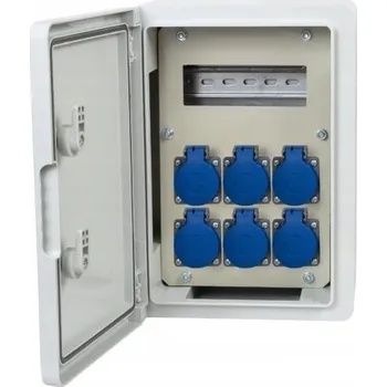 Rozvaděč F-ELEKTRO F3.0542 Rozvodnice RB-250 8M 6x230V