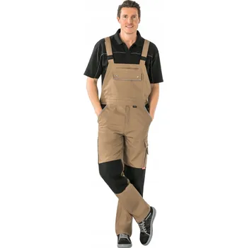 Pracovní obuv Pracovní kalhoty s laclem PLANAM Canvas 320, velikost 46
