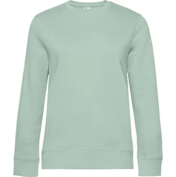 pracovní mikina B&C Mikina B&C QUEEN Crew Neck, dámská COT01W01Qx5601-aqua green S Aqua zelená