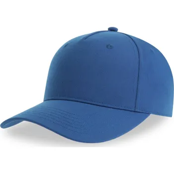 Pracovní přilba Atlantis Headwear Kšiltovka Fiji, 5 panelová, baseballová COT33010305099-royal Modrá královská UNI