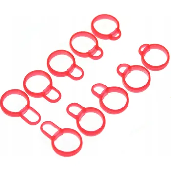 Sluchátka Sportovní špunty do uší pro sluchátka SONY Linkbuds WF-L900 červené