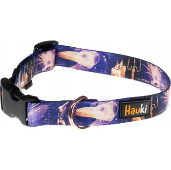 Obojek pro psa OBROŽEK PRO SAMOJEDA. KOVÁNÍ V BARVĚ RŮŽOVÉHO ZLATA! Velikost L