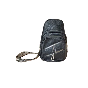 Městský batoh David Jones Dámská crossbody kabelka LW-013, různé barvy Barva: Černá