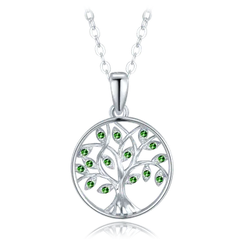 Náhrdelník Minet JMAN0591ZN45 stříbrný