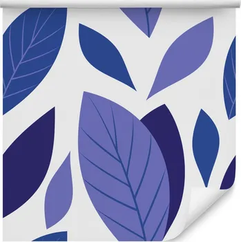 Fototapeta Tapeta do ložnice malované listy NATURA příroda