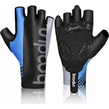 Cyklistické rukavice Cyklistické rukavice Boodun velikost L, černé