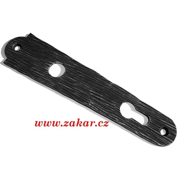 Dveřní kování Kovaný štítek 30