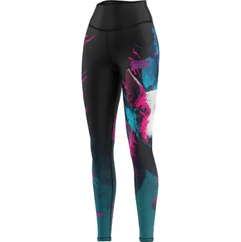 Dámské legíny Dámské sportovní legíny na kolo EXTREME HOBBY VIVID BULTERIER XL