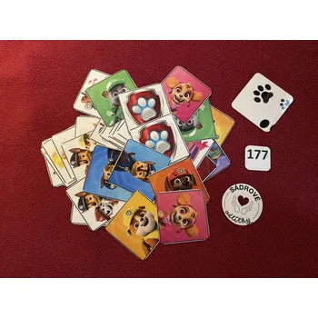 Pexeso HandMade by VeJa Velké pexeso vel.XL č.177 - tlapková patrola ll. (36ks)