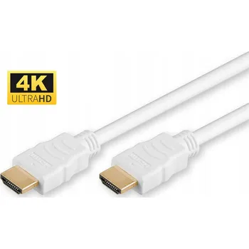 Video kabel Microconnect HDM19192V1.4W HDMI kabel 2 m, HDMI Typ A (Standardní), bílý