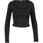Dámské triko URBAN CLASSICS TB6996 BLACK 5XL