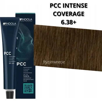Barva na vlasy Indola PCC barva na vlasy 6.38+