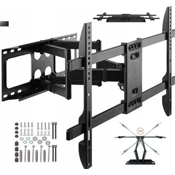 Televizní držák OTOČNÝ POHYBLIVÝ DRŽÁK NA TELEVIZI pro 55U8GQ HSN HISENSE, PEVNÝ NÁSTĚNNÝ
