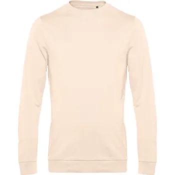 pracovní mikina B&C Mikina Set In, pánská COT01U01W13513-pale pink 3XL Růžová pale