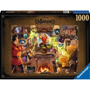 Puzzle RAVENSBURGER Puzzle Disney Villainous: Gaston 1000 dílků