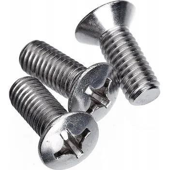 Šroub ŠROUB KUŽELOVÝ KŘÍŽOVÝ M5x16 NEREZOVÝ A2 966(10)