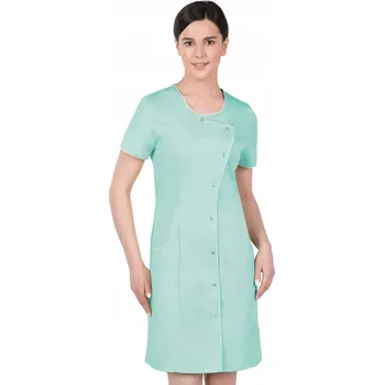 Dámské šaty 40 KOSMETICKÝ ZÁSTĚRA DÁMSKÁ ŠATY NA ZAPÍNÁNÍ342