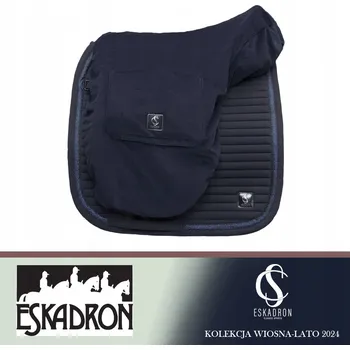 Sedlo na kolo Potah na sedlo CORD Classic Sports SS24 - Eskadron - navy (tmavě modrá)