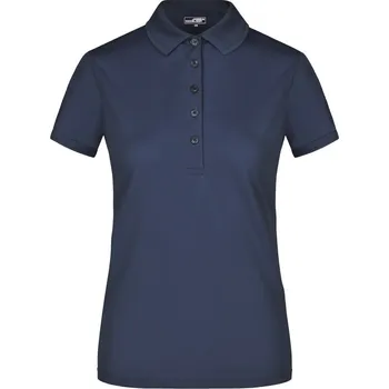 James & Nicholson Polokošile Active JN 574, krátký rukáv, dámská COT02057400304-navy XL Navy