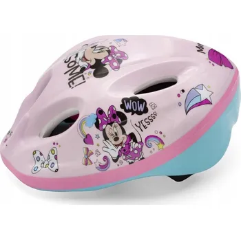 Cyklistická přilba Dětská cyklistická helma nastavitelná 52-56 cm "M" - Miss MINNIE Disney