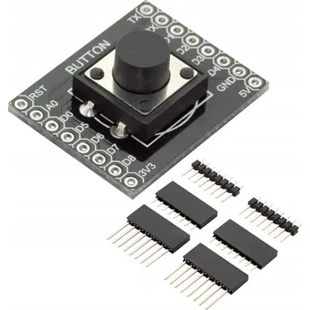 Modul tlačítka - Shield pro systémy WeMos mini