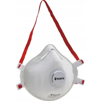 Pleťová maska Protiprachová maska Wurth FFP3 CM 3000 polomaska 0899110505