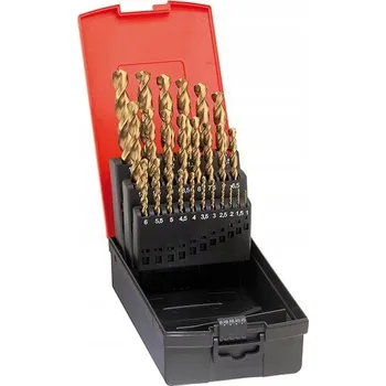 Vrták FORMAT Sada spirálových vrtáků Sada. FU HSSE TiN 1-10