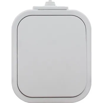 vypínač Křížový vypínač Klasik Abex bílý WNT-8B2