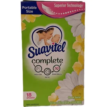 Vrták Suavitel Floral 18 ks Ubrousky do sušičky