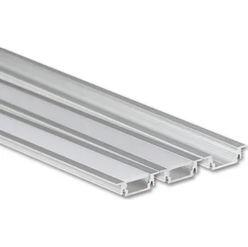 LED páska Vestavný hliníkový profil VB, 23x7mm, bez difuzoru, 2m