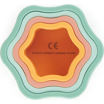 Bieco - Silikonová stohovací květina - Tropical Vibe