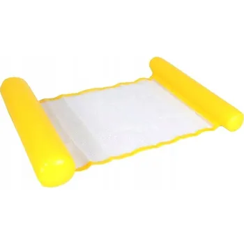 Houpací síť Pohodlná nafukovací vodní houpací síť Žlutá