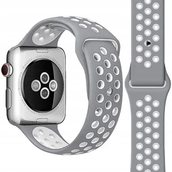 Příslušenství k chytrým hodinkám SILIKONOVÝ ŘEMÍNEK PRO APPLE WATCH 1 2 3 4 5 6 7 8 SE 38mm 40mm 41mm