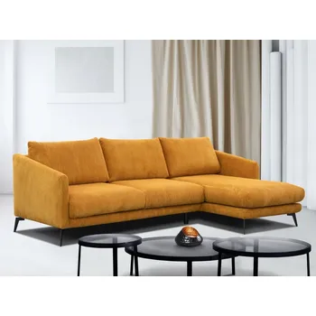 Sedací souprava Manšestrová rohová sedací souprava JOSH Pravý roh