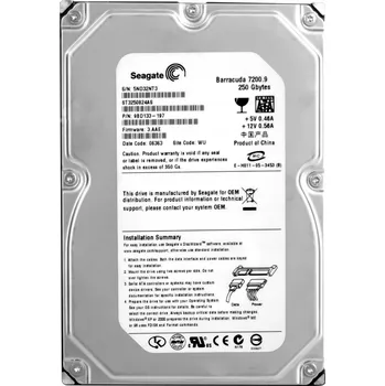 Interní pevný disk Pevný disk Seagate BARRACUDA 7200.9 ST3250824AS 250GB SATA II 3,5"