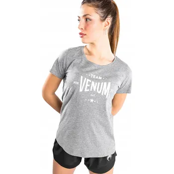 Dámské tričko Dámské tričko Venum Team 2.0 light heather grey M