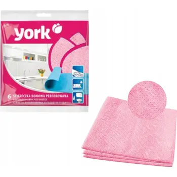 Utěrka Utěrka viskóza York v balení 6 ks růžová