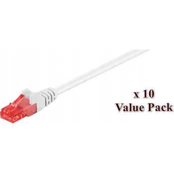 Síťový kabel MicroConnect U/UTP CAT6 5M bílý 10 BALENÍ