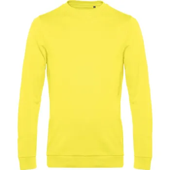 pracovní mikina B&C Mikina Set In, pánská COT01U01Wu3600-solar yello XS Žlutá solar