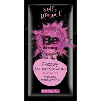 Šampon SELFIE PROJECT Barvicí ŠAMPON Růžový 16 ML