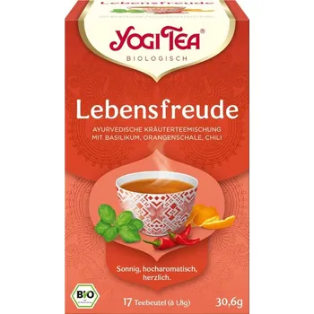 Čaj Yogi Tea BIO Radost ze života Yogi Tea 17 x 1,8 g