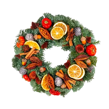 Věnec Frutiko.cz Přírodní věnec bez svíček